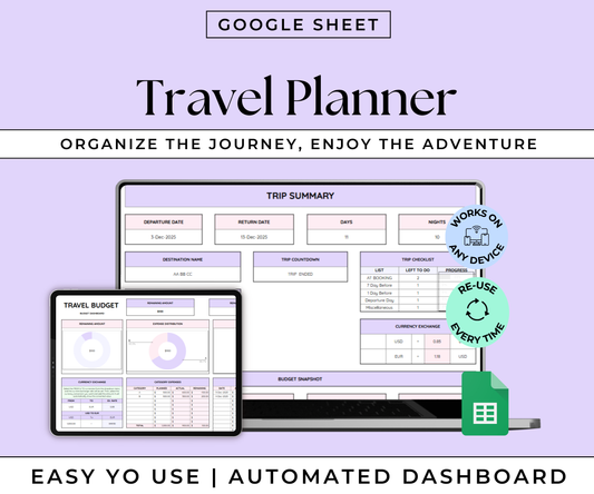 Official Travel Planner (ALL currencies)