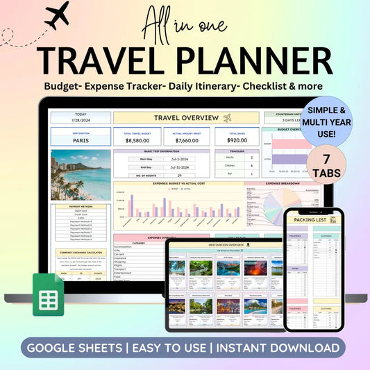 Official Travel Planner (ALL currencies)